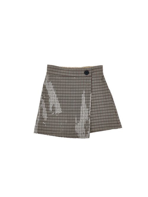 Shorts, bambina, effetto gonna.